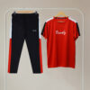 TRENDY RED SIREN TRACKSUIT